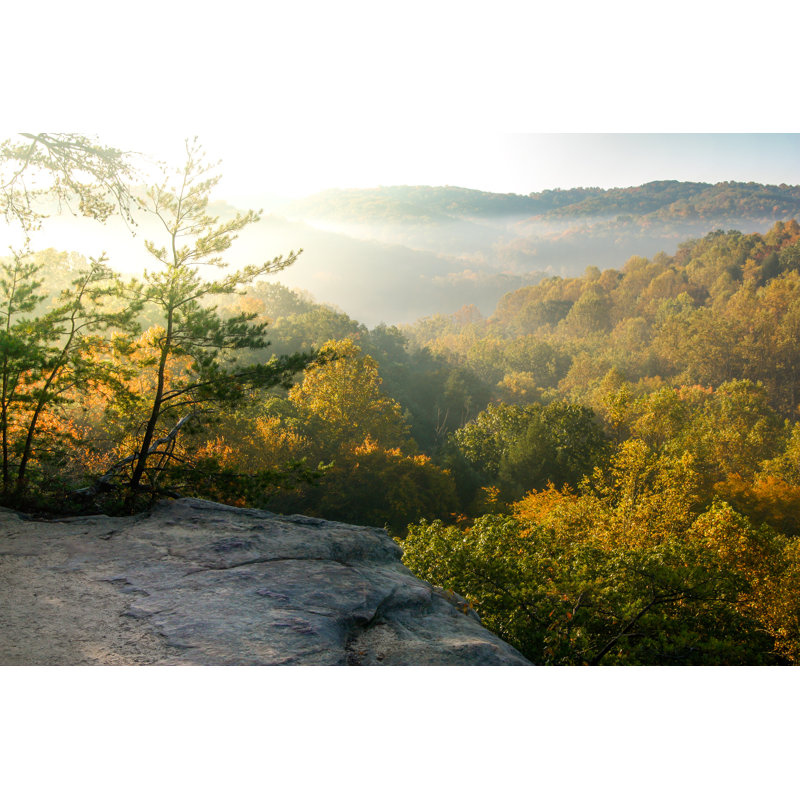 Hocking Hills by Bryanakers - Wrapped Canvas Print, 30cm H x 46cm W x 3.8cm D