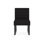 Waterfall Waiting Reception Armless Guest Chair Sled Base Metal Frame.