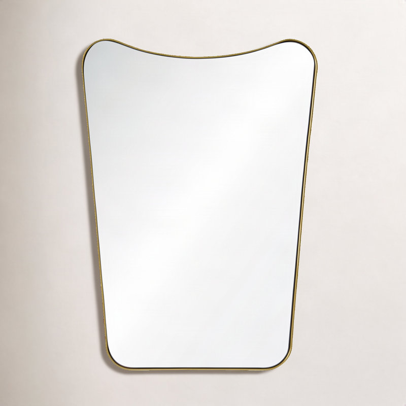 Beale Metal Asymmetrical Wall Mirror