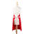Claus Kitchen Christmas No Pattern Cotton Apron Sets