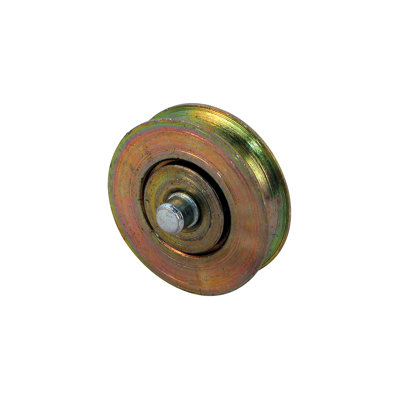 FHC D1765 Steel Ball Bearing Rollers Assembly for Patio Doors, 1-1/4" Roller Diameter, 5/16" Width, Steel Roller Material, Dichromate Finish
