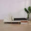 Très grand canapé-lit pliant 3 en 1 - convertible en lit 10 s, dossier réglable à 3 positions, tissu en coton de qualité supérieure, charnières silencieuses, canapé-lit beige peu encombrant pour petit appartement-118055641