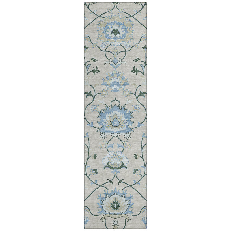 Machine Washable Indoor/Outdoor Chantille ACN2291 Global Rug, Runner 2'3" x 7'6"