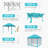11 Ft. X 11 Ft. Pop Up Portable With Mosquito Netting-101208999