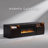 Kenndy 80" TV Stand with Electric Fireplace for TVs up to 90'', LED Lights, Storage Cabinets & Shelves-41263163-61309068-61309070