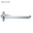 8" Metal Square Shower Arm ,Chrome