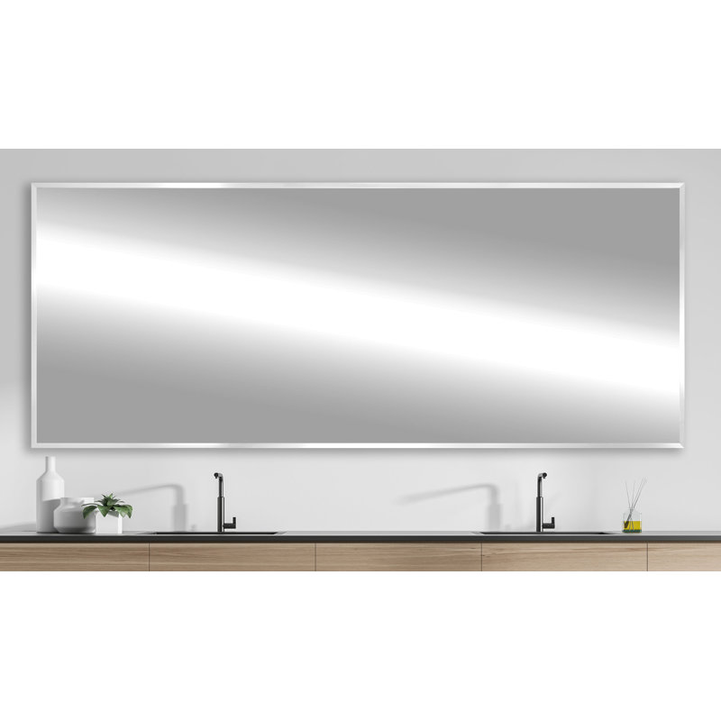 Gerhart Metal Flat Mirror, 30.63" H x 42.63" W