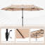 Parasol de marché rectangulaire 156 po x 78 po Taralyn-93545954
