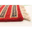 Tapis de la zone en laine 5 pi 7 po x 8 pi one-of-kind à la main-noué la 2010 Bokhara
