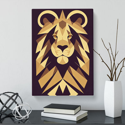 Lion Deco Vol.2 - Wrapped Canvas