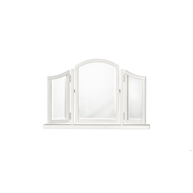 Aaden Wood Flat Wall Mirror