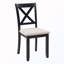 Ensemble de 4 chaises de salle à manger avec siège rembourré-278800672-278800673