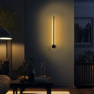Metal Body Single Line LED Wall Sconce