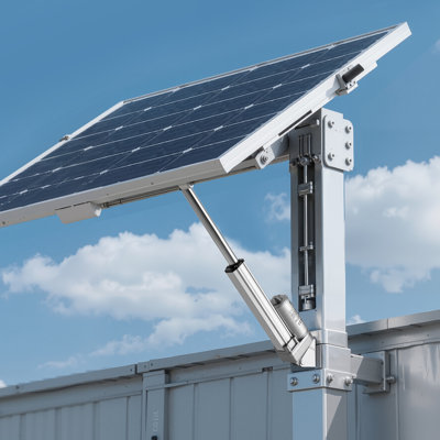 Actuateur linéaire 12V, actionneur linéaire étanche IP65 à 4 pouces, actionneurs de mouvement 675lbs / 3000N 0,2 "/ s avec supports de fixation pour suiveurs solaires, machines industrielles, ouvre-porte