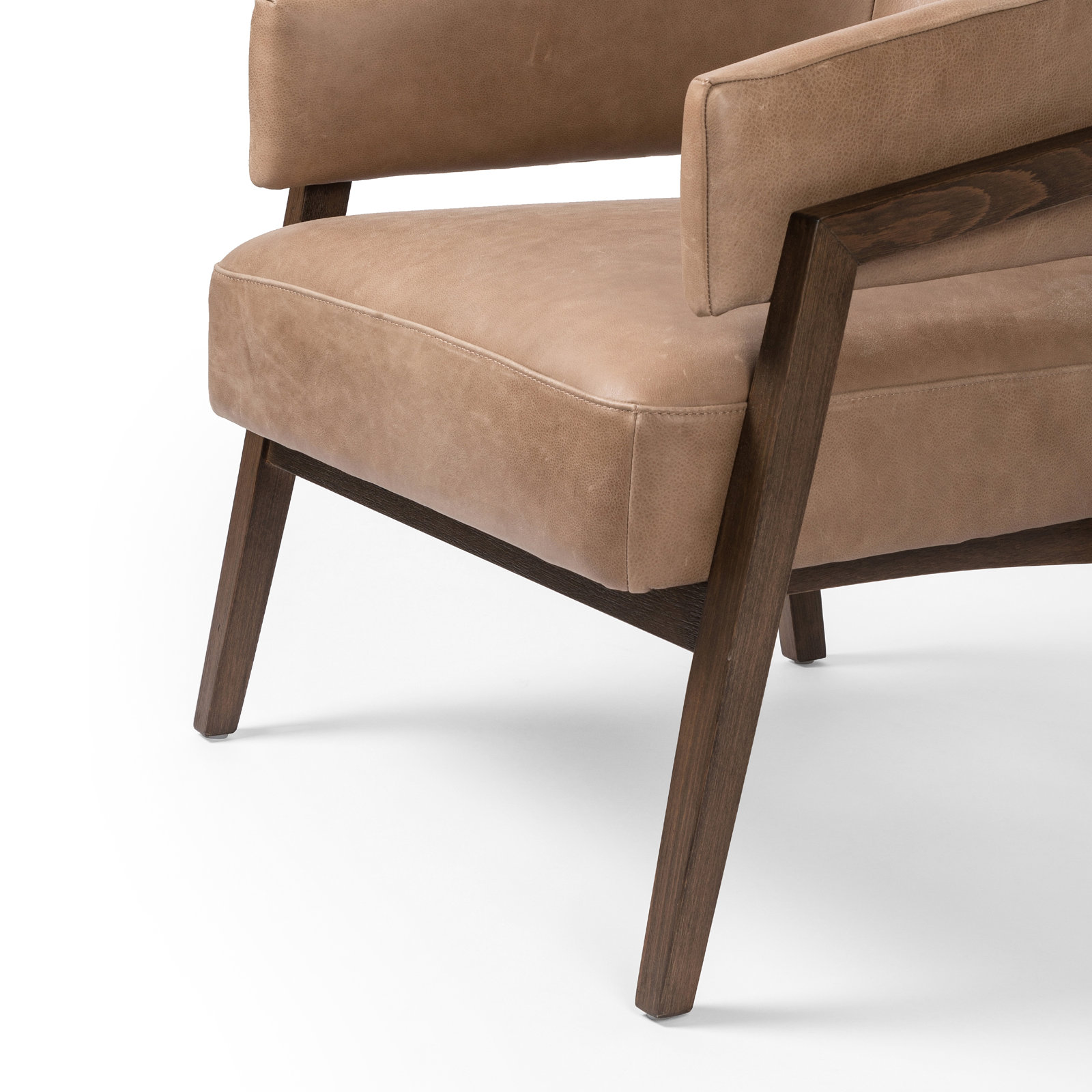 Maudette Upholstered Barrel Chair, Palermo Drift