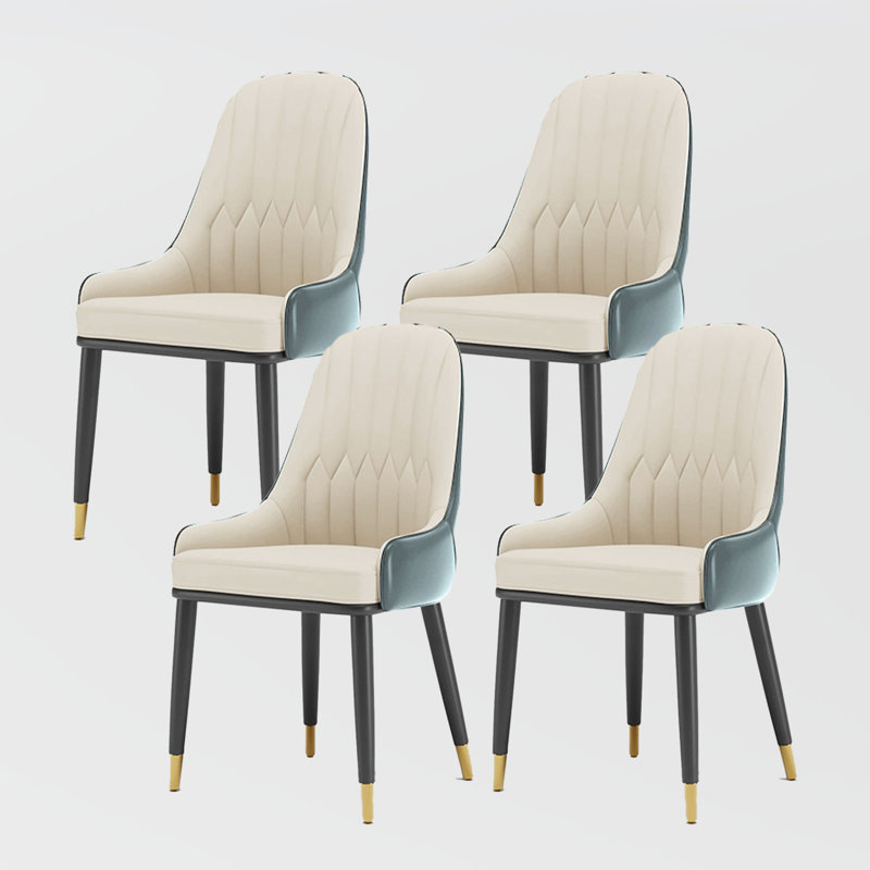 Chaise moderne en polyuréthane et acier
