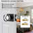 Coolnews Modern Grace Series Crystal Passage Door Knobs-56967253