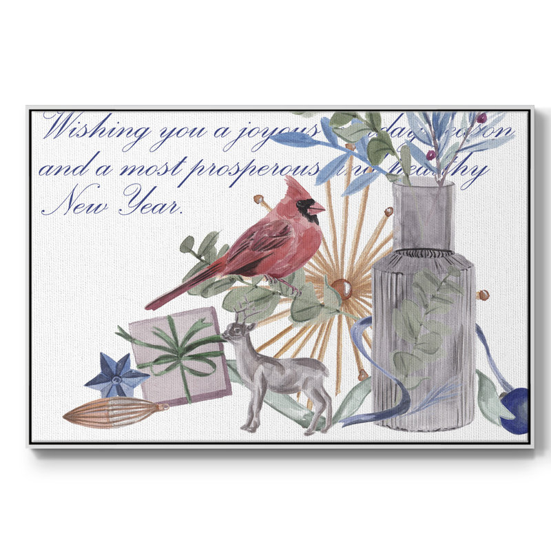 Warm Wishes Collection A, Blanc, H 25 po x l 37 po x P 2 po