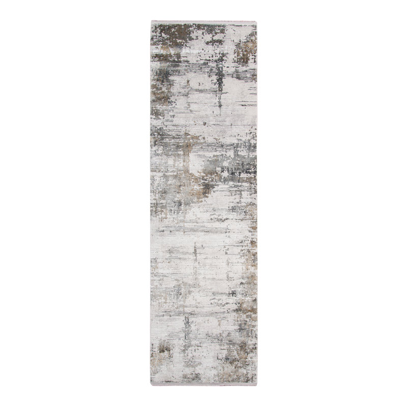 Brazelton Abstract Indoor Rug, Runner 3' x 9'10"