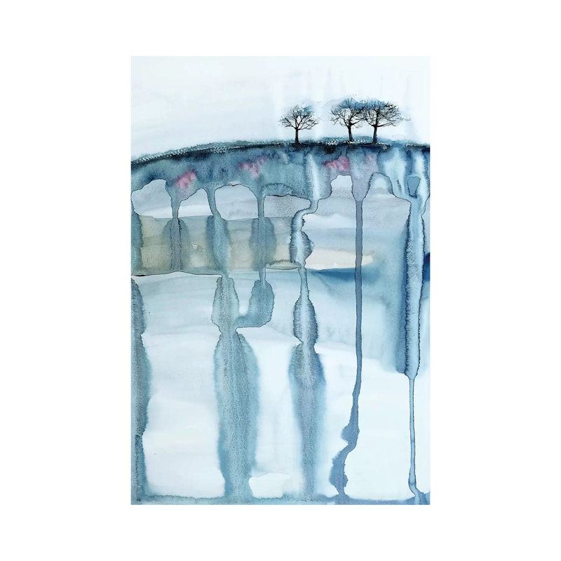 Far Away II by Lesia Binkin - Wrapped Canvas Print, 20.32 cm H x 30.48 cm W