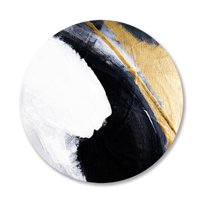 Golden Comet - imprimé rond sans cadre