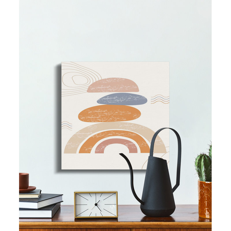 1 Piece Wrapped Canvas Wall Art Set, 15.24 cm H x 15.24 cm W