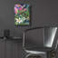 «Tropical Fun» par Kathleen Parr, art mural en verre acrylique, 12 po x 16 po