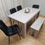 Mikito 6 - Person Dining Set