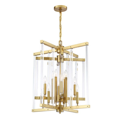 Gerhard 12 - Light Dimmable Geometric Chandelier