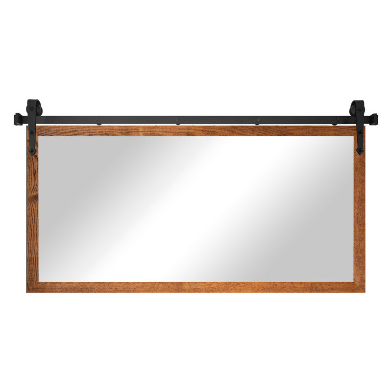 Miroir Gracie Oaks, 33 po x 52 po, Miel