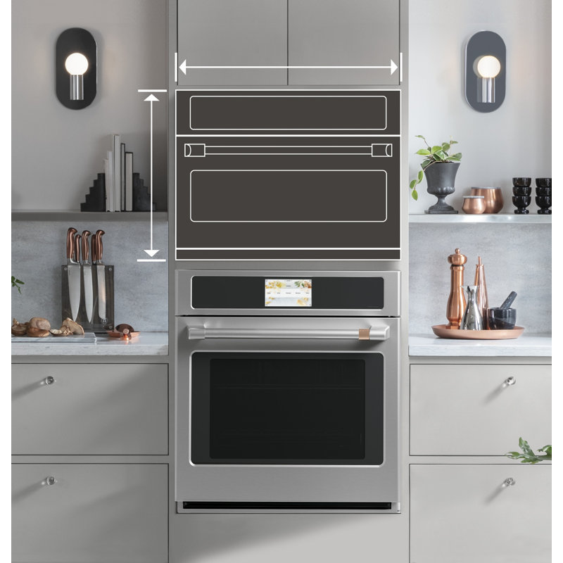 Café 30" Smart Five In One Oven With 120V Advantium Technology, Matte White
