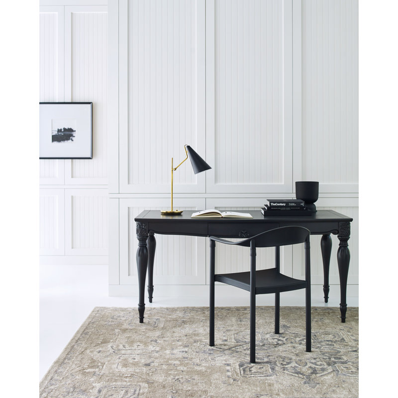 AERIN Clemente Table Lamp, Brass/Black