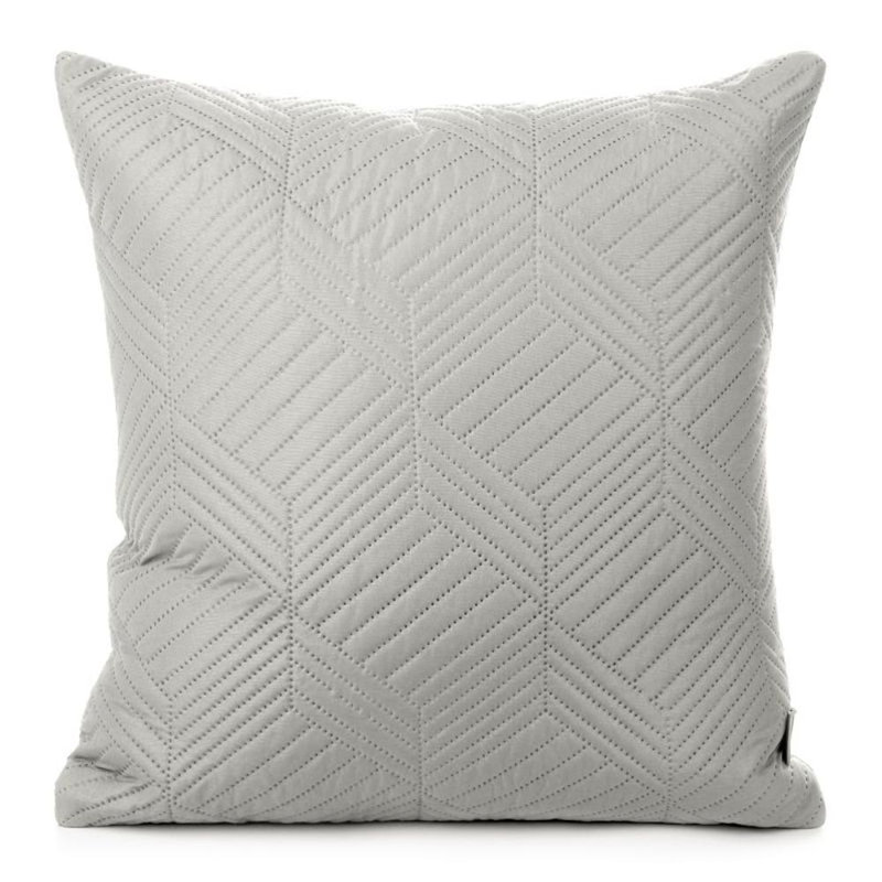 Square Pillow Case, Silver