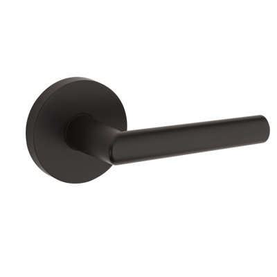 Milan Round Rose Passage Door Lever