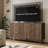 6-Drawer Dresser With Wave-Fluted Panels, Modern Boho Storage Cabinet With Solid Frame And Metal Handles, Versatile Organizer For Bedroom, Living Room, Entryway, Hallway & Closet-1425574113