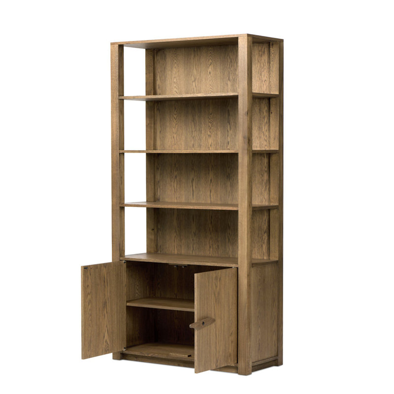 Bedford Bookcase-Warm Natural Oak