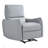 Power Recliner Chair With USB Port, zero clearence recliner  Design For Small Spaces, PU Leather Armchair For Living Room And Bedroom-1806362218