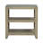 Shimeck Chairside Table w/ 2 Shelves