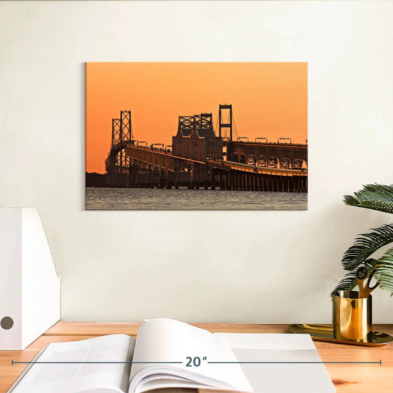 Lilie Chesapeake Bay Bridge, H 8 po x l 12 po