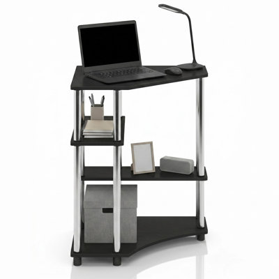  Bureau d'angle avec tablettes Turn-N-Tube