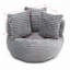 Fauteuil à billes en velours côtelé-779782024