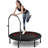 YC 40Inch Foldable Trampoline With Handle-Standard-Spring-Black
