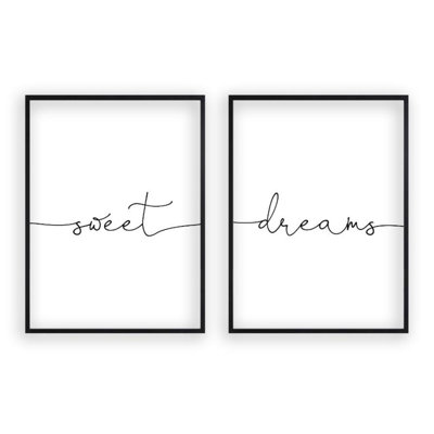Sweet Dreams - 2 Piece Print