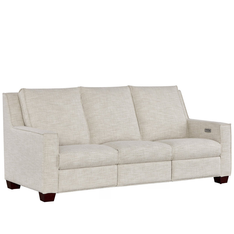 Tucker 90" Wide Yukon Sand Reclining Sofa
