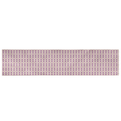 Avicia Lined Diamonds Table Runner