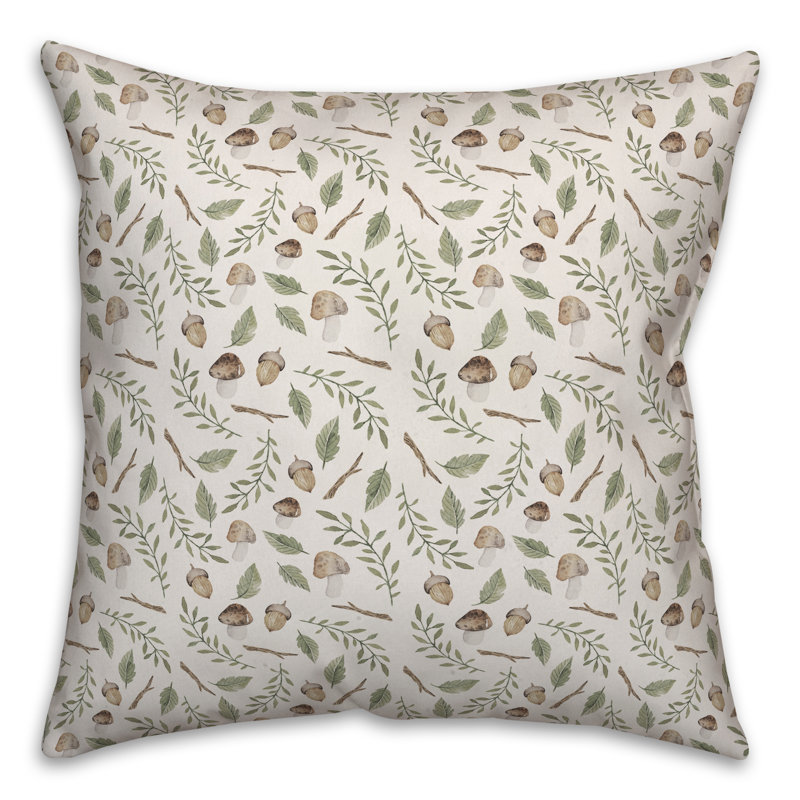 Floral Throw Pillow