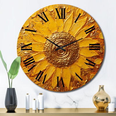 Horloge murale Golden