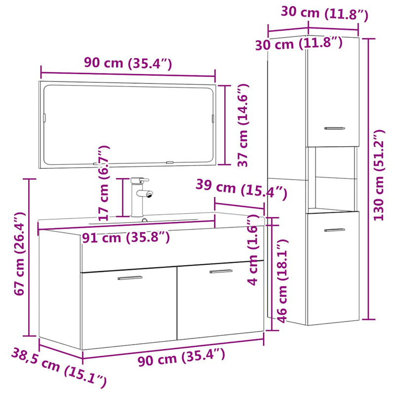 Stephiane Bathroom Suite