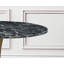 Killion 100 Cm Pedestal Engineered Marble Dining Table-658923439-658923438-591234345