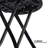 6-Person Folding Round Table and Chair Set